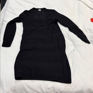 M by Missoni Black Midi Dress Italian 46
